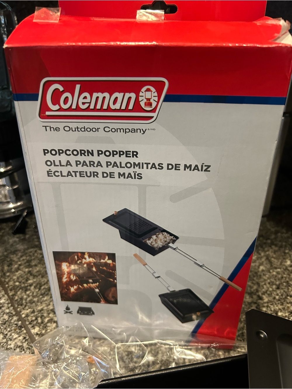 Coleman Popcorn Popper - Black
